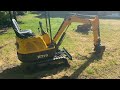 1 ton chinese excavator initial thoughts