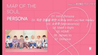Map Of The Soul : Persona [FULL ALBUM PLAYLIST]