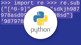 Removing all non-numeric characters from string in Python