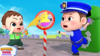 Lagu Polisi Anak - Polisi Kecil | RoyalCoco Bahasa Indonesia - Lagu Anak Anak