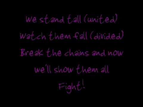 Set The World On Fire *FULL SONG* Lyrics- Black Veil Brides - YouTube