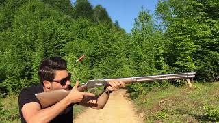 Haniç 36 Cal Lever Action Yivsiz Av Tüfeği / Hanic 410 Cal Lever Action Rifle