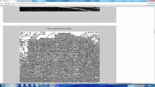 WaterShed algorithm in Matlab