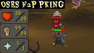 THE PERFECT TANK BUILD! OSRS F2P PKING IRONMAN