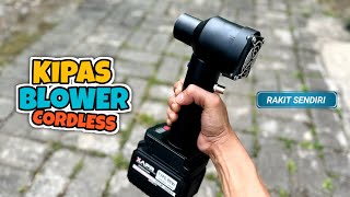 Merakit blower mini portable | Turbo fan air blower