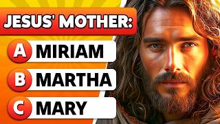 Can You Pass This Jesus Bible Quiz? | The Ultimate Bible Quiz 👼🌈⛪