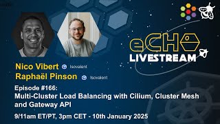 eCHO Episode 166: Multi-Cluster Load Balancing with Cilium, Cluster Mesh and Gateway API