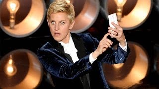 Ellen Jokes Jennifer Lawrence Fall in Oscars Opening Monologue Speech 2014