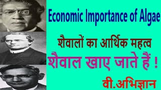 Economic Importance of algae | Plant Kingdom | Class11th Biology NCERT | शैवालों का अर्थिक महत्व |