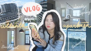 [VLOG] 미국 대학 유학생의 혼자 이사하기 브이로그!! 애틀랜타 아파트 투어, 아파트 계약 // Atlanta apartment tours, Apartment hunting