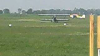 Alexander Eaglerock and Cessna 140 departing Koerner Aviation