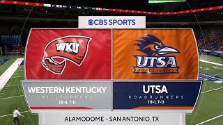 2021-12-03 Western Kentucky @ UTSA (C-USA Championship)