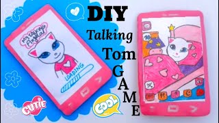 My talking Angela paper quiet book / DIY my talking tom paper game / diy paper game /