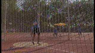 Athletics - Volodymyr Zhaivoronok - men's discus throw F35/36 final - 2013 IPC Athletics World C...