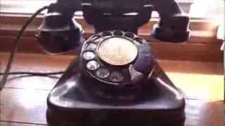 3号自動式電話機 初代黒電話 Vintage Japanese Telephone 1933～