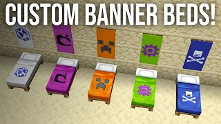 How to Get Custom Banner Beds in Minecraft