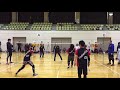 r2.2.23 第11回ﾌｧﾐﾊﾞﾄﾞ熱羽根甲子園 selfish vs ｴﾎﾞﾙｼｵﾝ 第1ｾｯﾄ