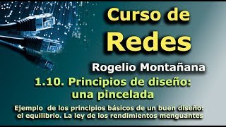 Curso de Redes. 1.10. Principios de diseño: una pincelada.