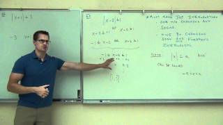 Intermediate Algebra Lecture 9.3 Part 2