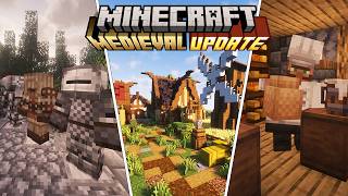 BEST MODS to Make Minecraft MEDIEVAL