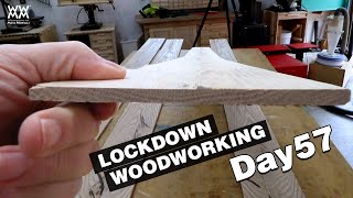 Making thin oak boards for that very specific knitting box for my wife |  LOCKDOWN Day 57