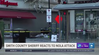 Smith County sheriff reacts to New Orleans attack