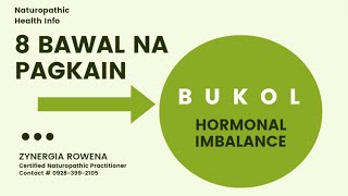 Bawal na pagkain sa mga may sakit na  BUKOL/CYST