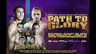 RUBEN ACE TORRES VS CRISTIAN BAEZ LIVE \u0026 more inc Pedro Valencia | THOMPSON BOXING