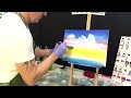 53. simple sky foreground for beginners acrylic