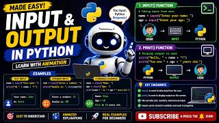 Python Input Output Tutorial for Beginners | input() and print() Explained