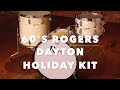 vintage 60 s dayton rogers holiday kit drum sound