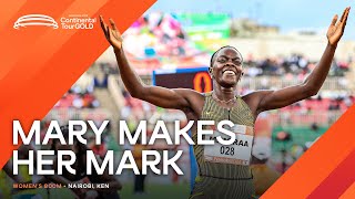 Mary Moraa dominates women's 800m with world-leading time | Continental Tour Gol