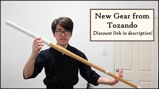 New Gear from Tozando! - Vixia Uniform and Oniyanma Hakkaku Shinai [sword talk / vlog]