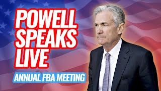 🔴WATCH LIVE: Jerome Powell & Klaas Knot at the Annual FBA Meeting
