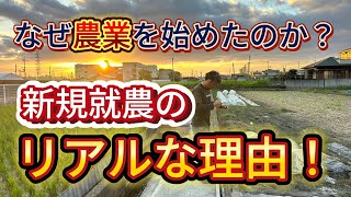 なぜ農業を始めたのか？新規就農のリアルな理由