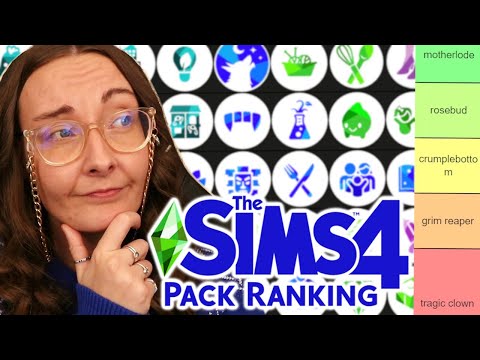 Ranking every Sims 4 pack in 2023 (how are there 71 of them)