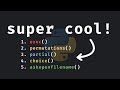 5 Really Cool Python Functions