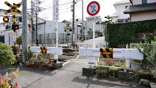 静岡鉄道：静岡清水線【№25】上原踏切・通過・走行映像（御門台駅～狐ヶ崎駅）静岡県清水区