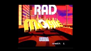 Rad Mobile on SEGA Astro City Mini