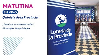 [Matutina] Sorteo de la Quiniela  - 03 de febrero de 2025