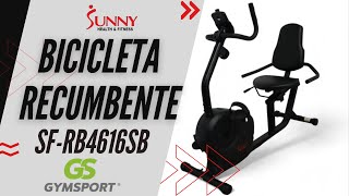 Sunny Health and Fitness Bicicleta Recumbente Smart SF-RB4616S