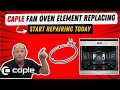 Caple oven not heating, how to replace fan oven element in Cuisina, Gorenje, Necht, Sarena, Wren Etc