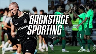 BACKSTAGE SPORTING WEEK 4 | SC Farense x Sporting CP