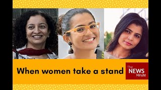 On this #WomensDay, Meet Priya Ramani, Parvathy Thiruvothu and Chinmayi Sripada.