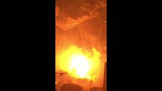 China Tianjin Explosion 3 major blasts shocking! 天津大爆炸