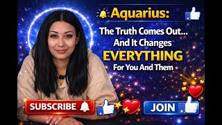 Aquarius The Truth Comes Out… And It Changes EVERYTHING For You And What’s Next