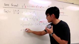 Calculus, 11 9 #9 (1st way), Power Series Representation