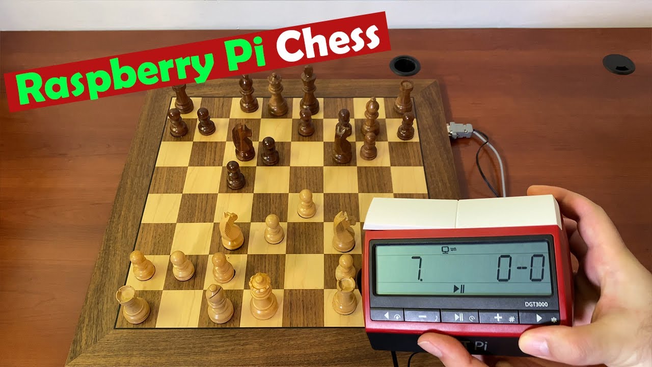 DGT Pi Raspberry Pi Chess Computer + DGT3000 Chess Clock - YouTube