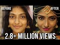 SOUTH INDIAN BRIDAL MAKEUP LOOK | MUGURTHAM MAKEUP | MAKEUP BY PREETHI