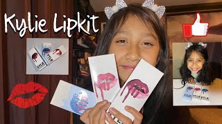 Trying Kylie Cosmetics Lipkits!! I loved them!